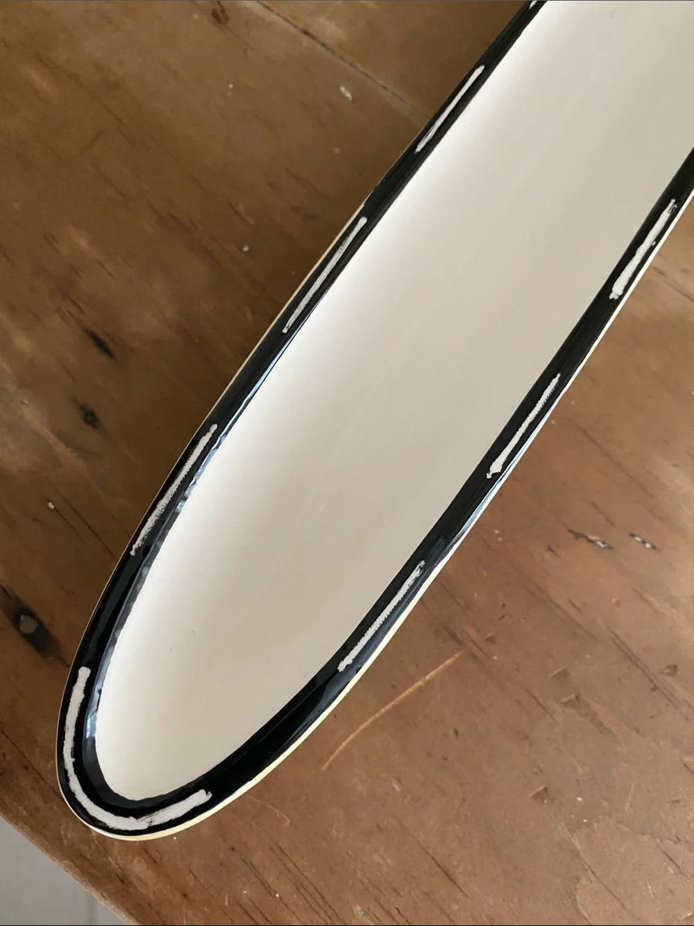 Buon Vino Ceramic Olive Boat Serving Dish Charcuterie